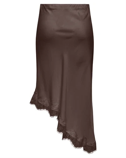 Only - ONLFaraya Satin Lace Nederdel - Shopping Bag